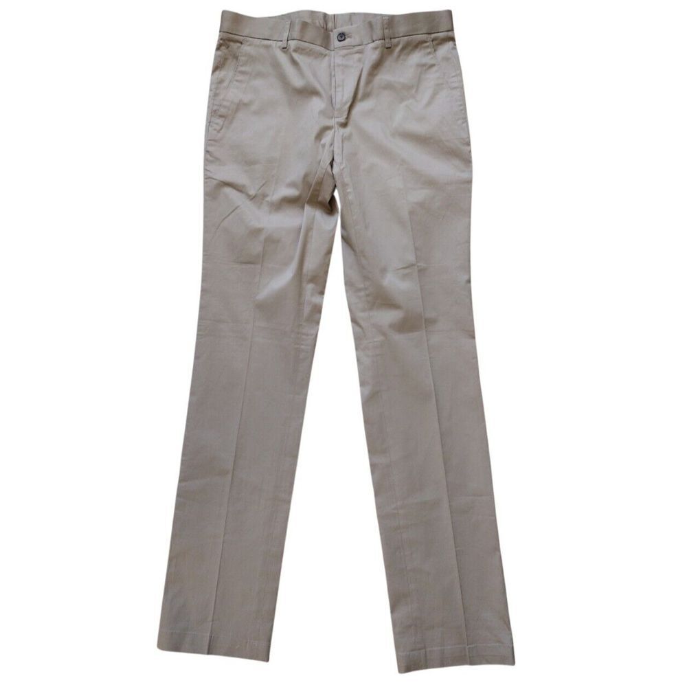 Top Of Trend Basic Collection Chino Kakhi Pants Men 34x33‎ Tan Belt Hoops Casual